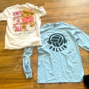 Volleyball Shirts size small